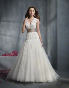 Indianapolis Wedding Planner Alfred Angelo Wedding Dress Style 2243